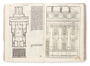 ARCHITECTURE.  Palladio, Andrea. I Quattro Libri di Architettura.  1581.  Lacks 10 leaves.